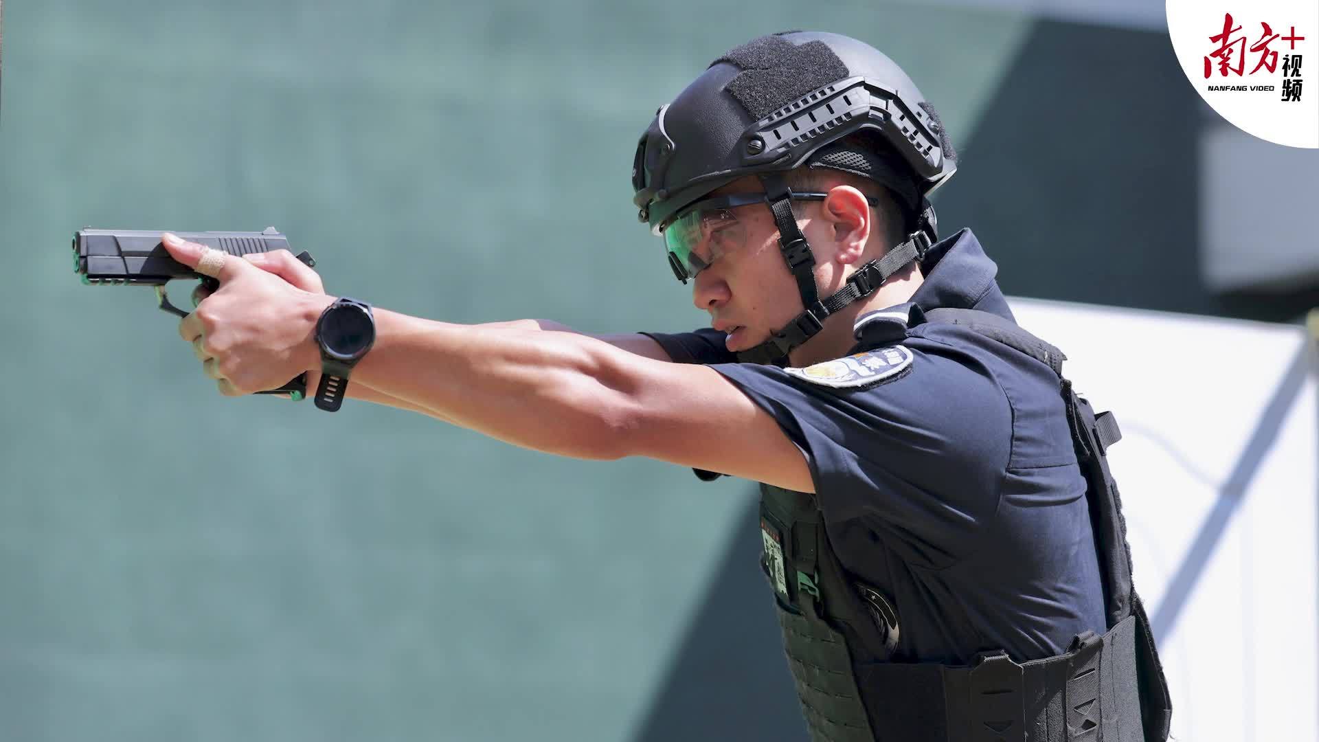 谁看了不喊一句哥真帅!直击2023年广州公安特警实战练兵比武竞赛