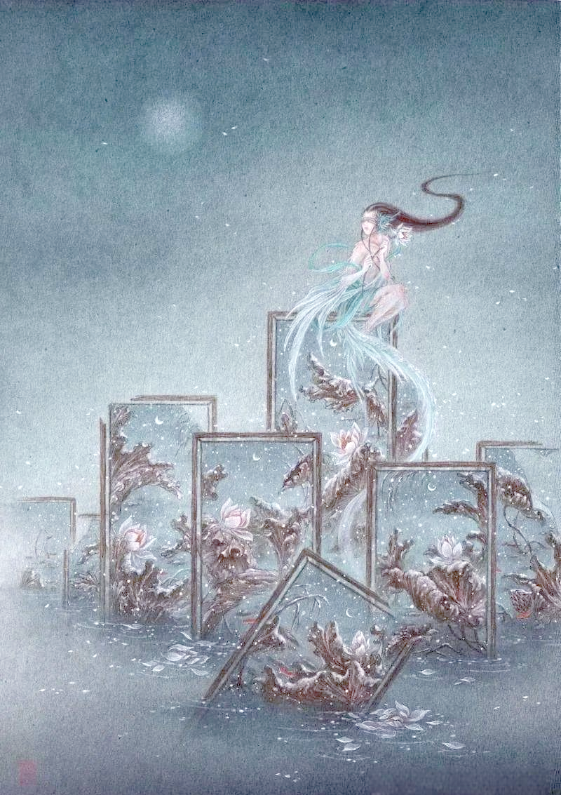 国风画师杉泽:一笔画出群鬼神,传承华夏神话之美