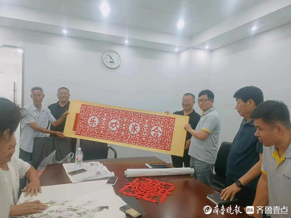 巨野县田庄镇开展山东手造涉外友好文化交流活动