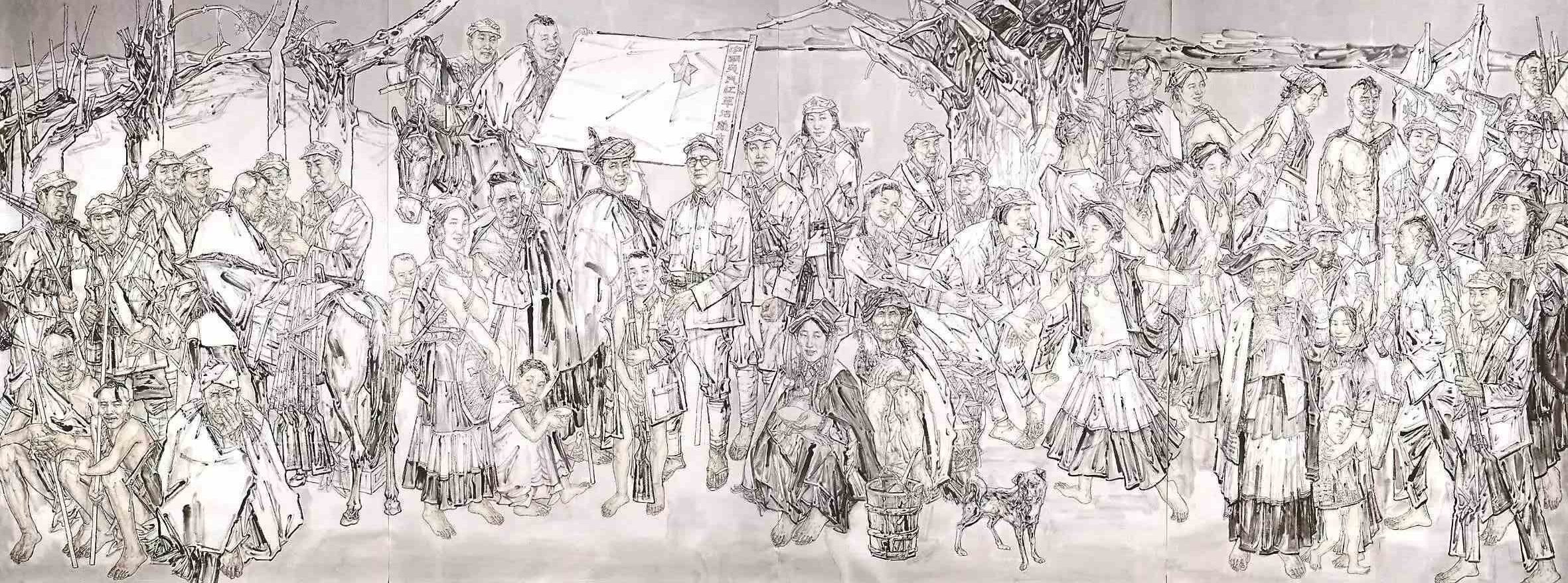 今天10月22日,86年前红军三大主力胜利会师