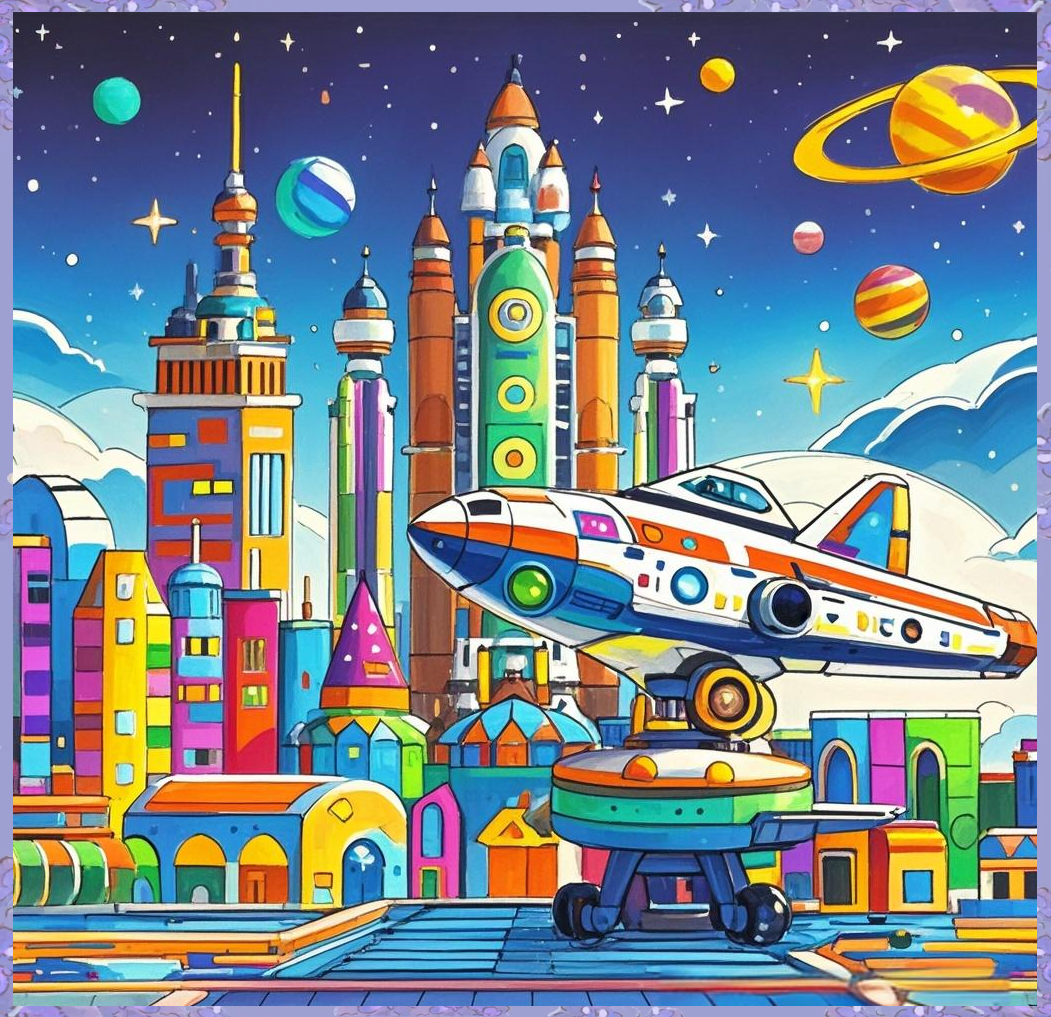 《梦幻星空:太空机械美学》科幻画参赛作品欣赏 未来科技主题突出