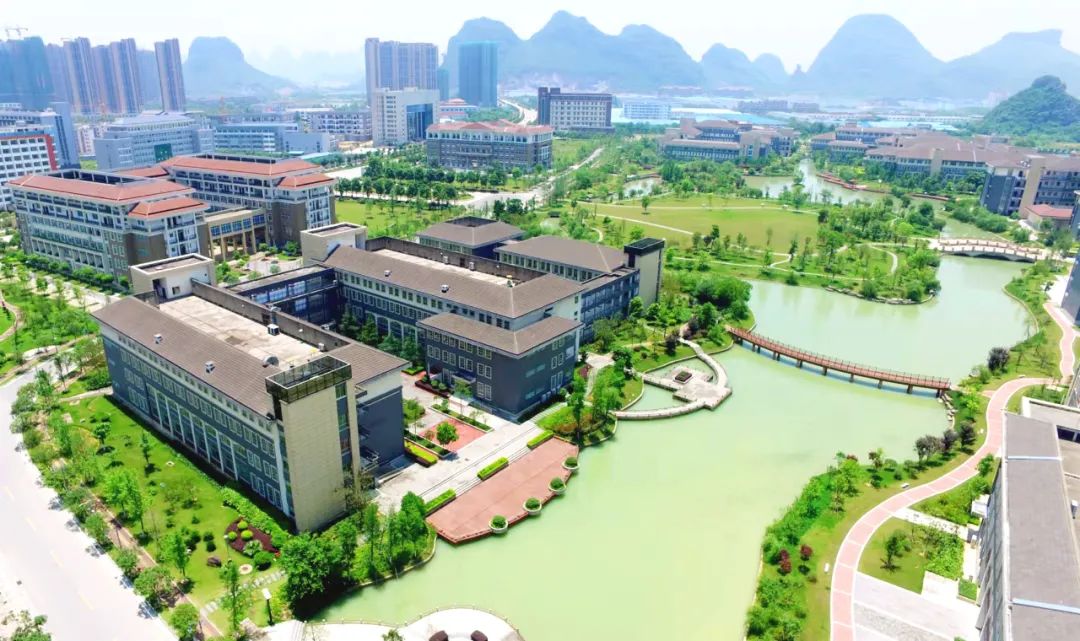 桂林医学院全景图图片