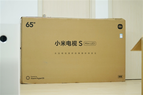 392背光分区同级无敌!小米电视s65 mini led图赏