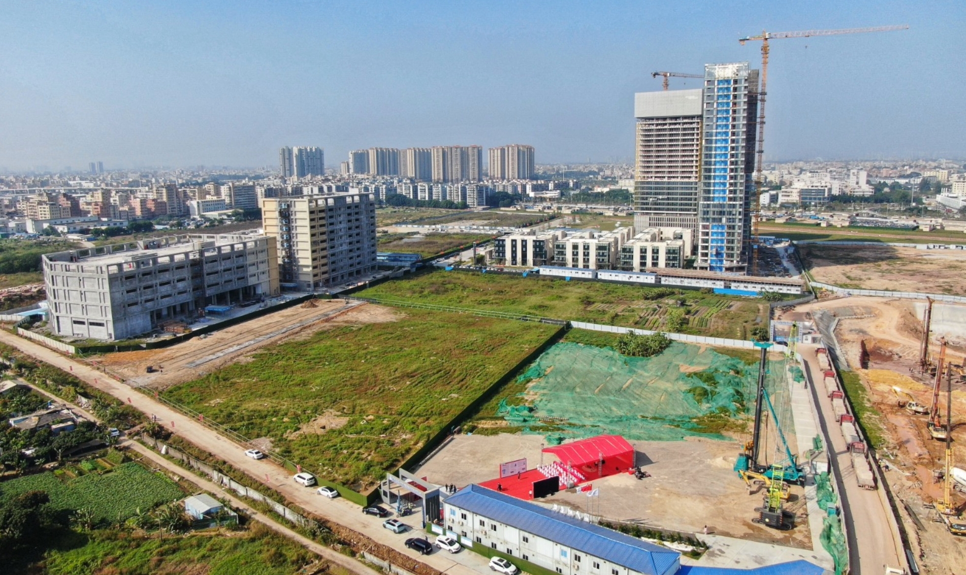 广州民营科技园建研创新大厦项目开工