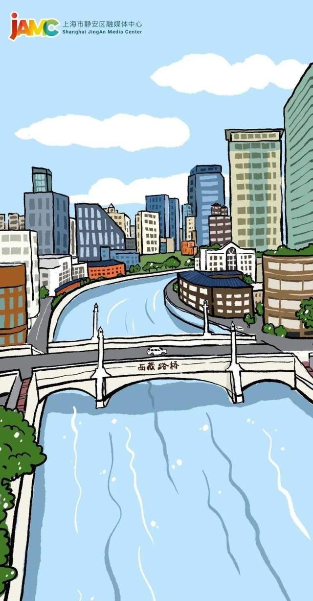 插画+VR，一起去看苏河湾那些各具特色的桥！