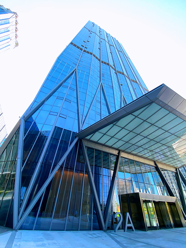 副中心运河商务区新光大中心2a座写字楼今日交付邮储银行