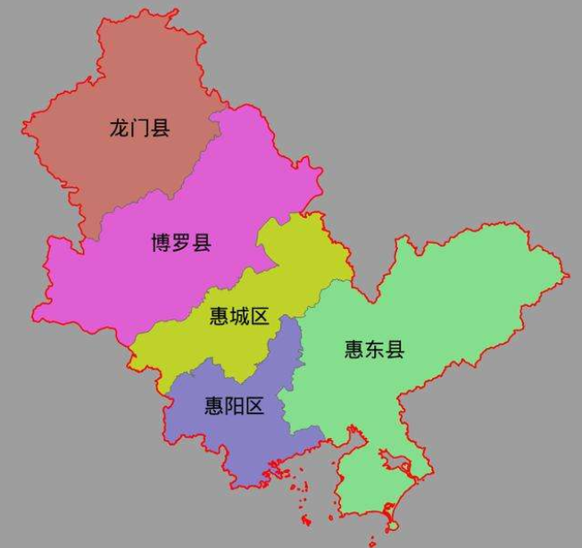 广东梅州位置图图片