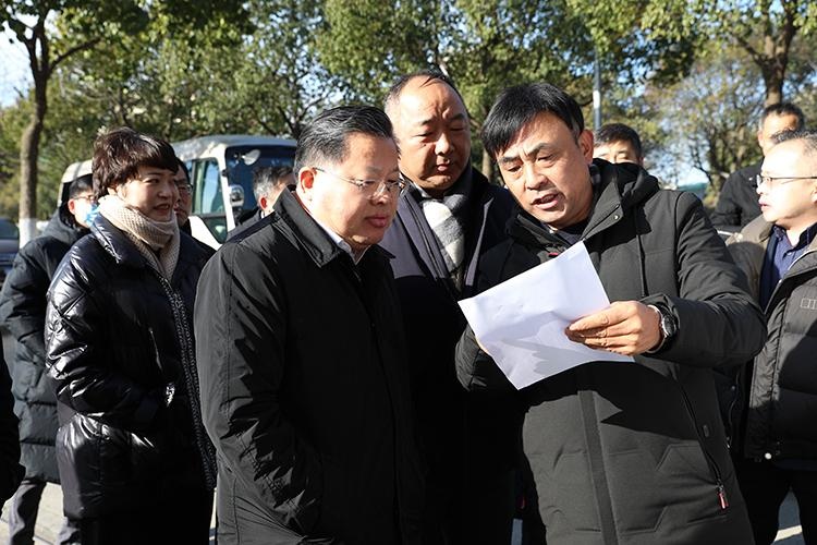 盛付祥调研北部区域转型升级工作