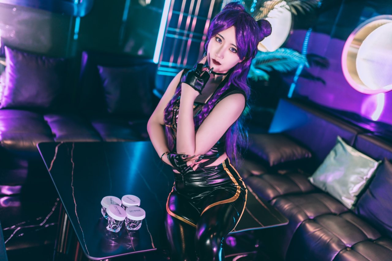 英雄联盟kda 卡莎cosplay