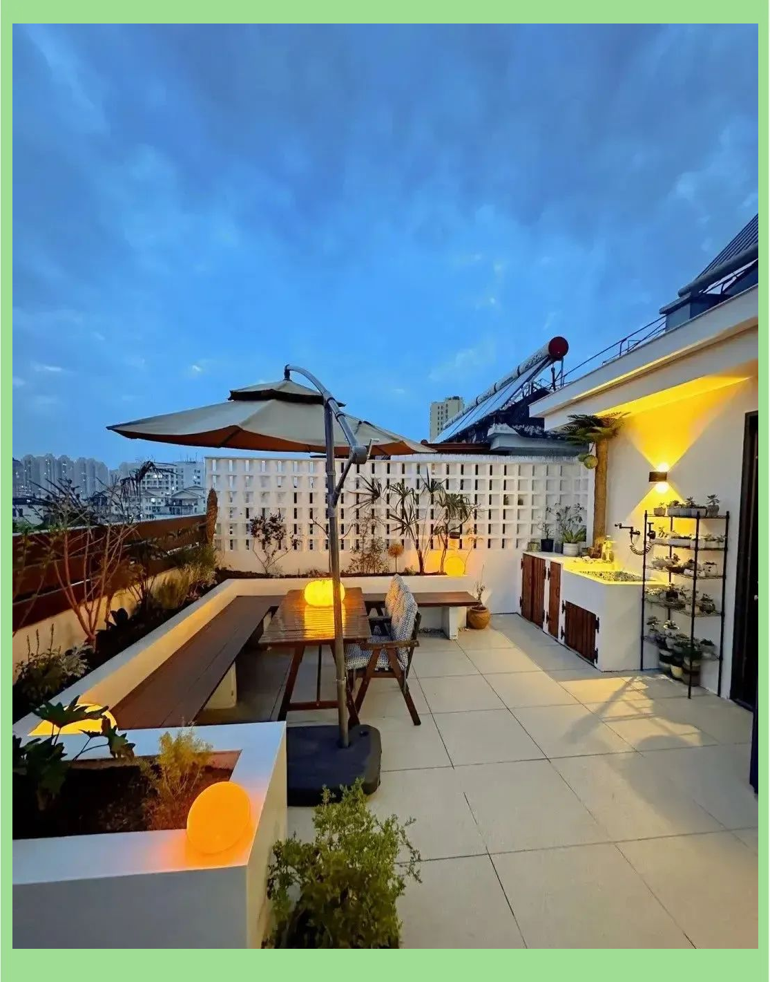 顶楼带露台房子入住体验:优缺点解析,网友直呼太香了