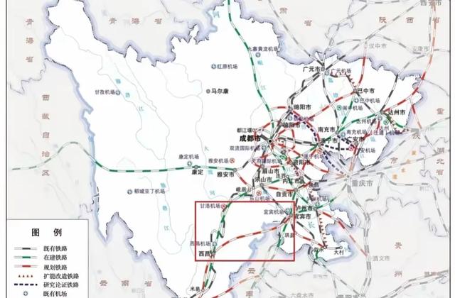 四川人渴望已久的高铁项目,宜宾至西昌高速铁路项目最新进展来了