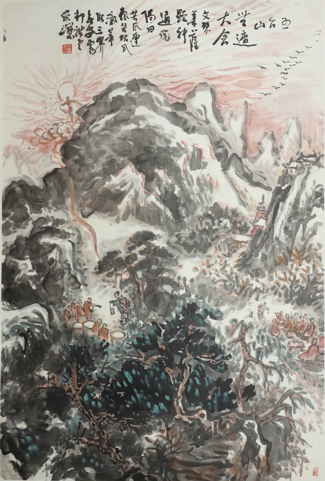 十竹展讯|禅画印心 · 圆霖法师书画特展今日开幕!