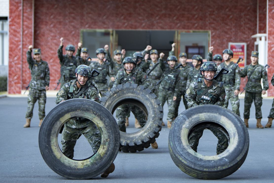 玉林武警图片