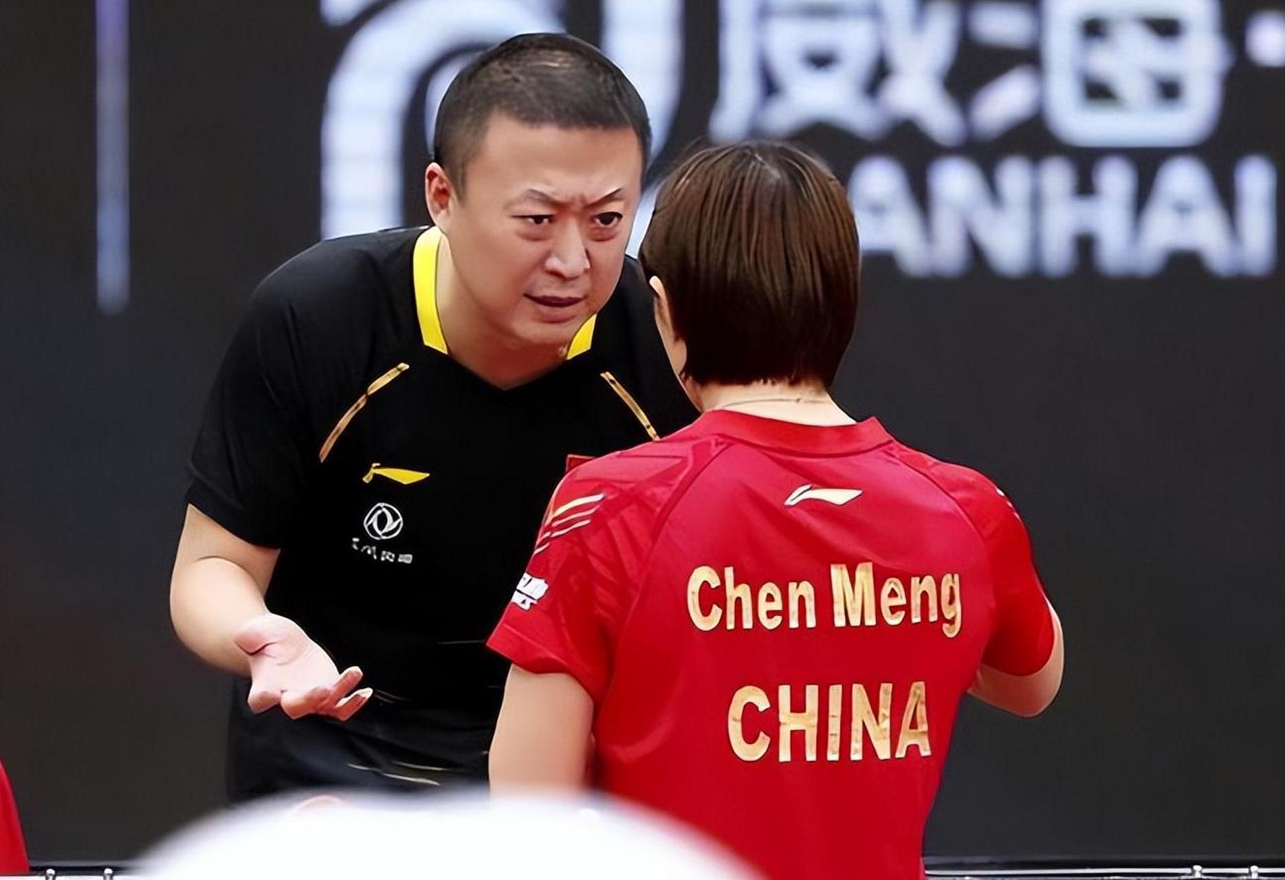 下午19点,陈梦宣布生涯悲痛决定,刘国梁批准,马琳遗憾送别 陈梦在深秋