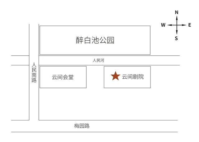 醉白池地图图片