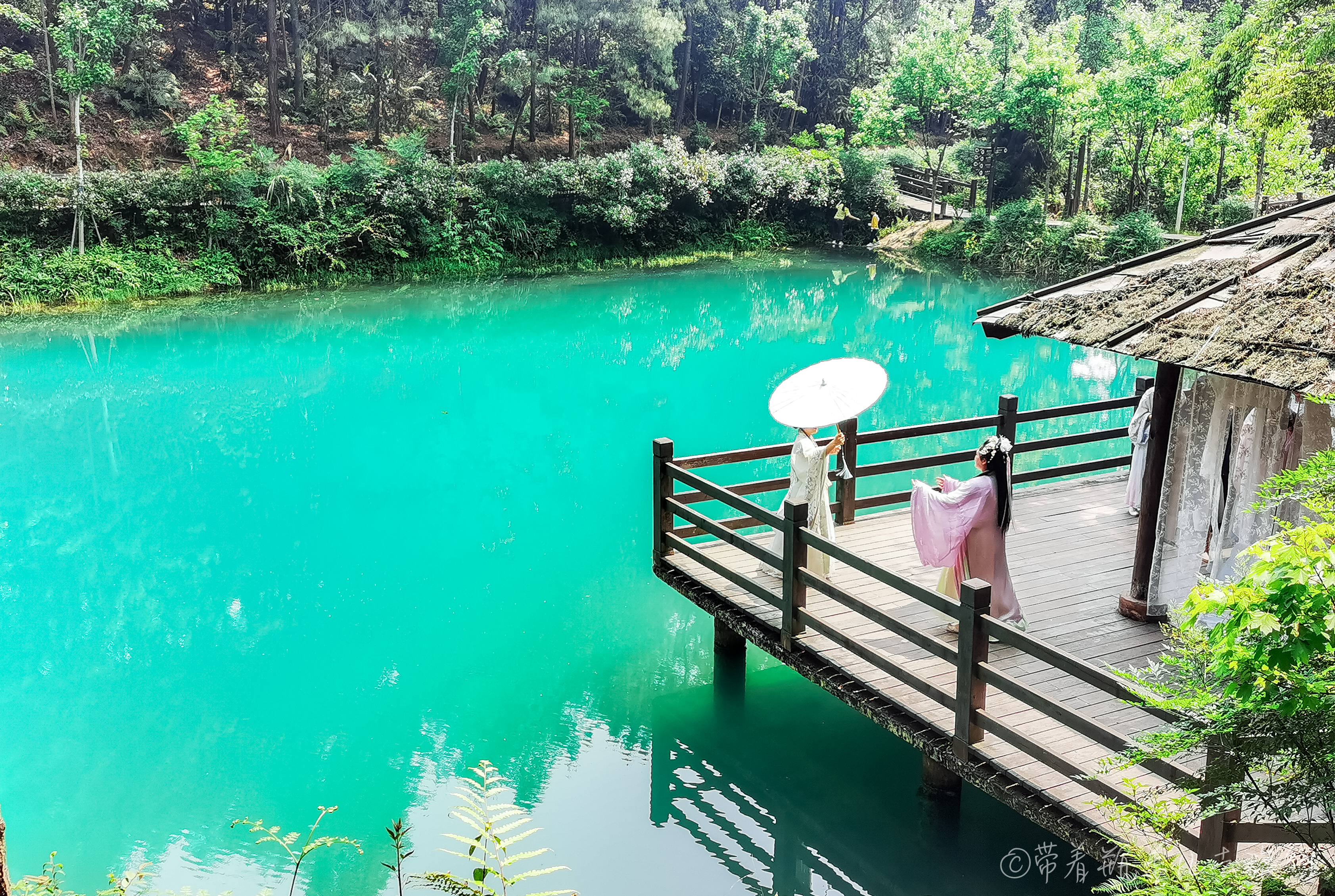 九凤山的这个景点为啥被称为"重庆小九寨"?这些图片告诉你答案