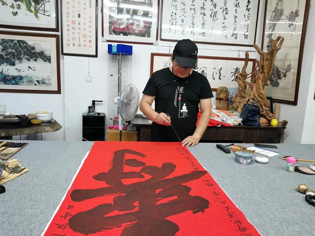 谢墨书画作品图片