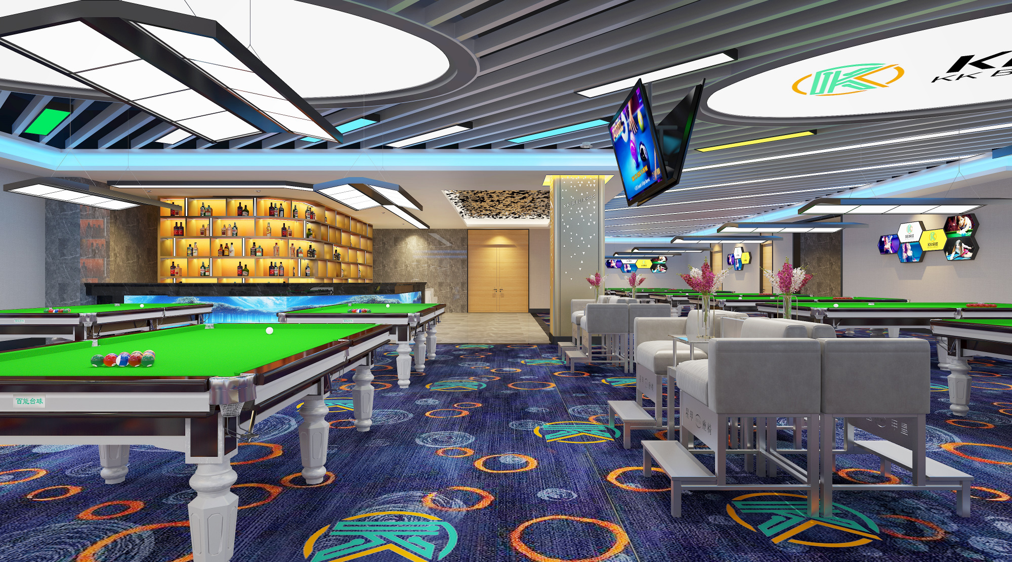 kk桌球俱乐部欢乐城店 正式开业,集结爱好者共掀临平桌球热潮!
