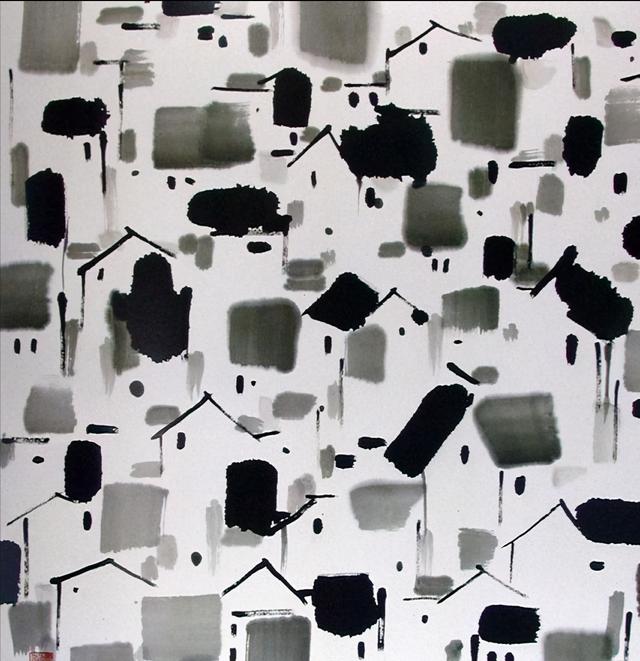 中国水墨画家们对抽象语言苦苦追寻与探索