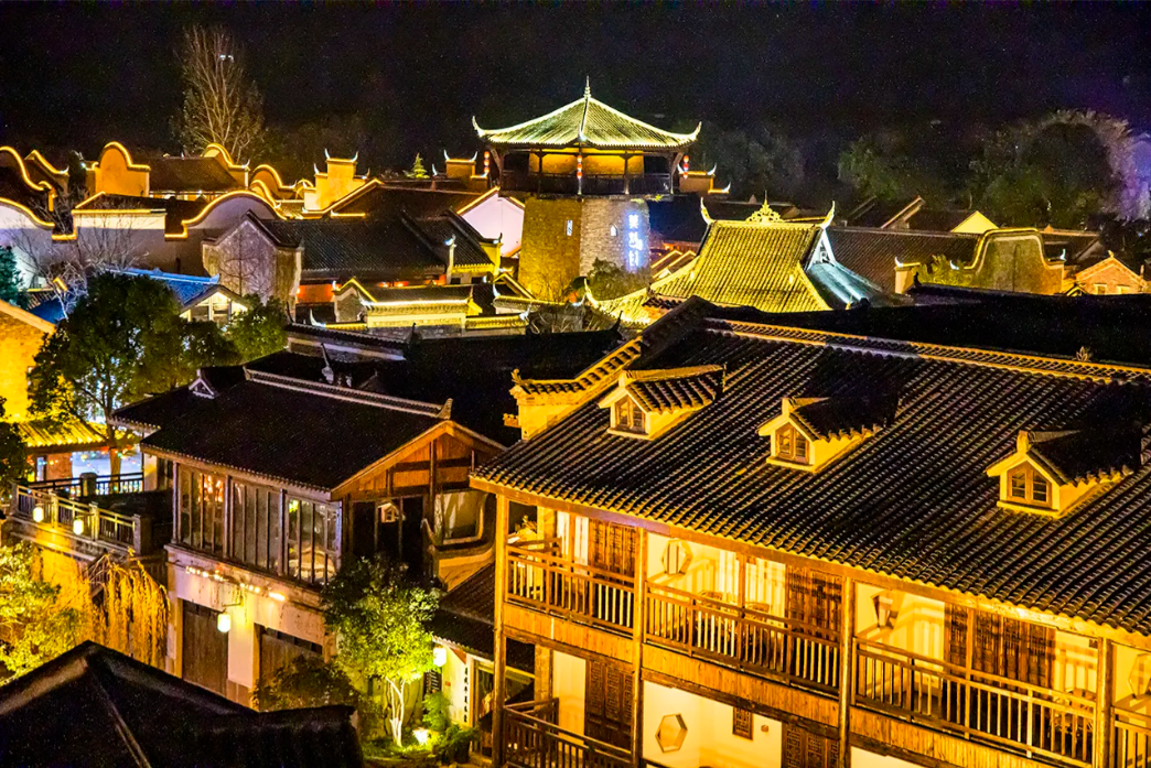 爱上慢生活|莫愁村的夜晚美得惊艳