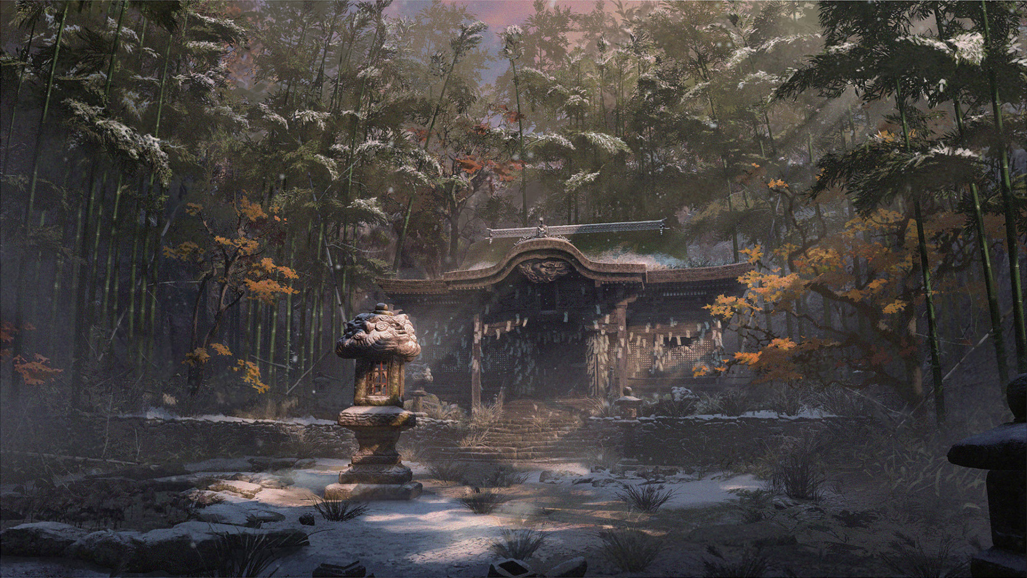 长路漫漫唯剑作伴 只狼原画设定赏析