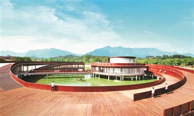 "乡村变迁——松阳故事"之独山驿站供图/dna建筑事务所