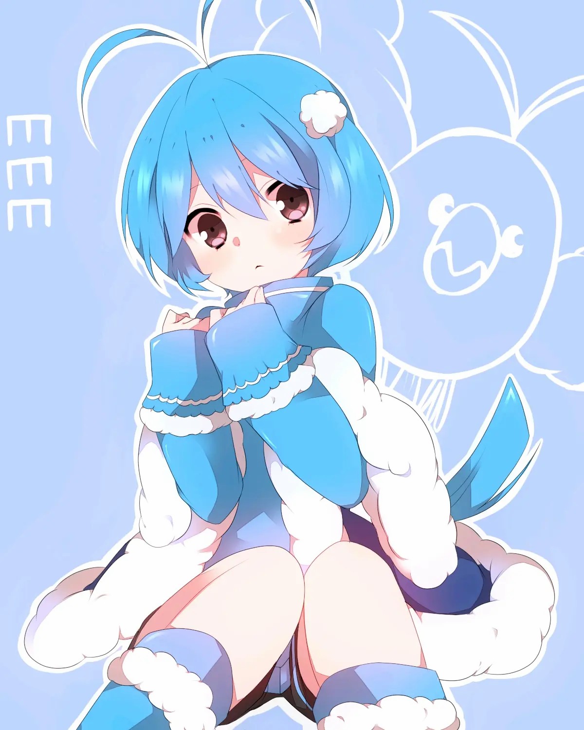 宝可梦拟人,元气满满的双子拍拍,大针蜂居然变成傲娇的御姐!