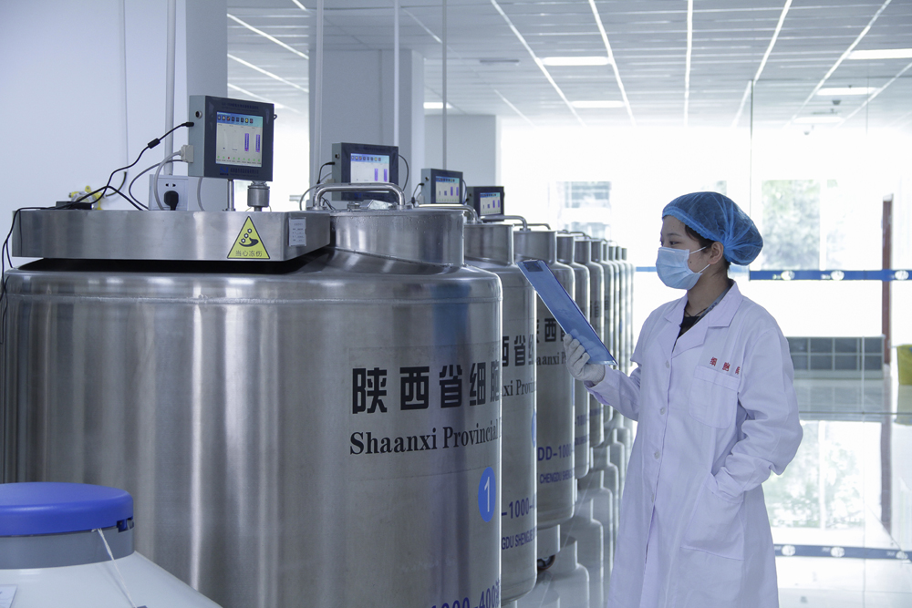 陕西省细胞组织库为援鄂医护人员免费存储新生儿干细胞
