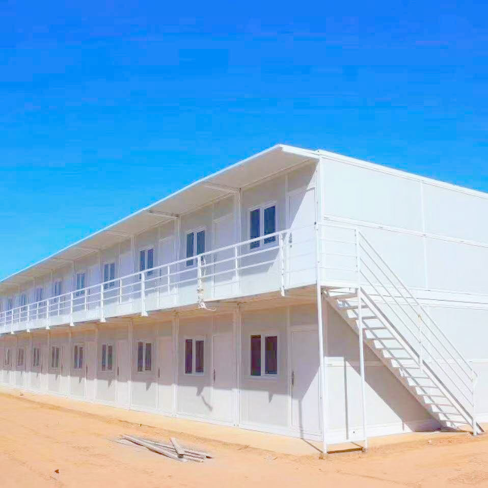 三分钟即可入住的折叠集装箱房