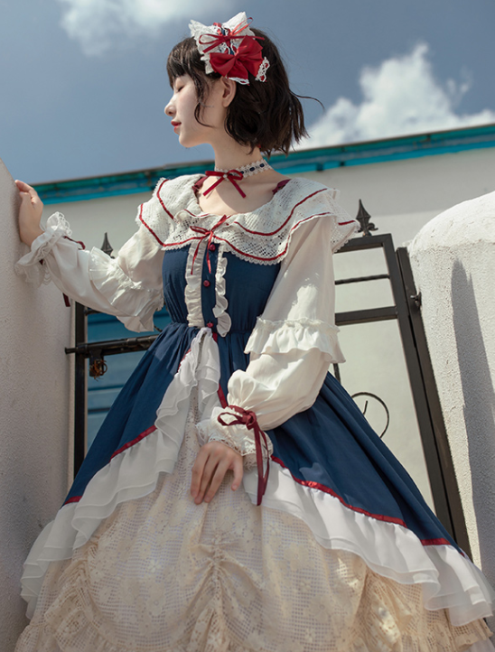 淡雅又俏皮的洛丽塔公主裙,美得真像是从童话里"走"出来的