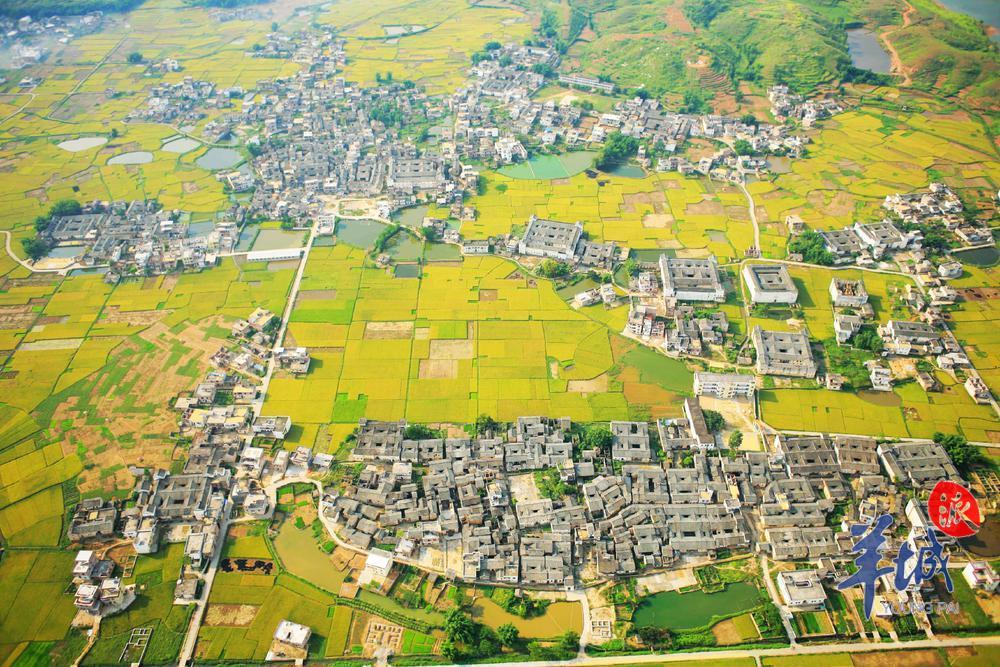 视频·大美岭南|河源林寨古村:山衔落日 水绕禾田