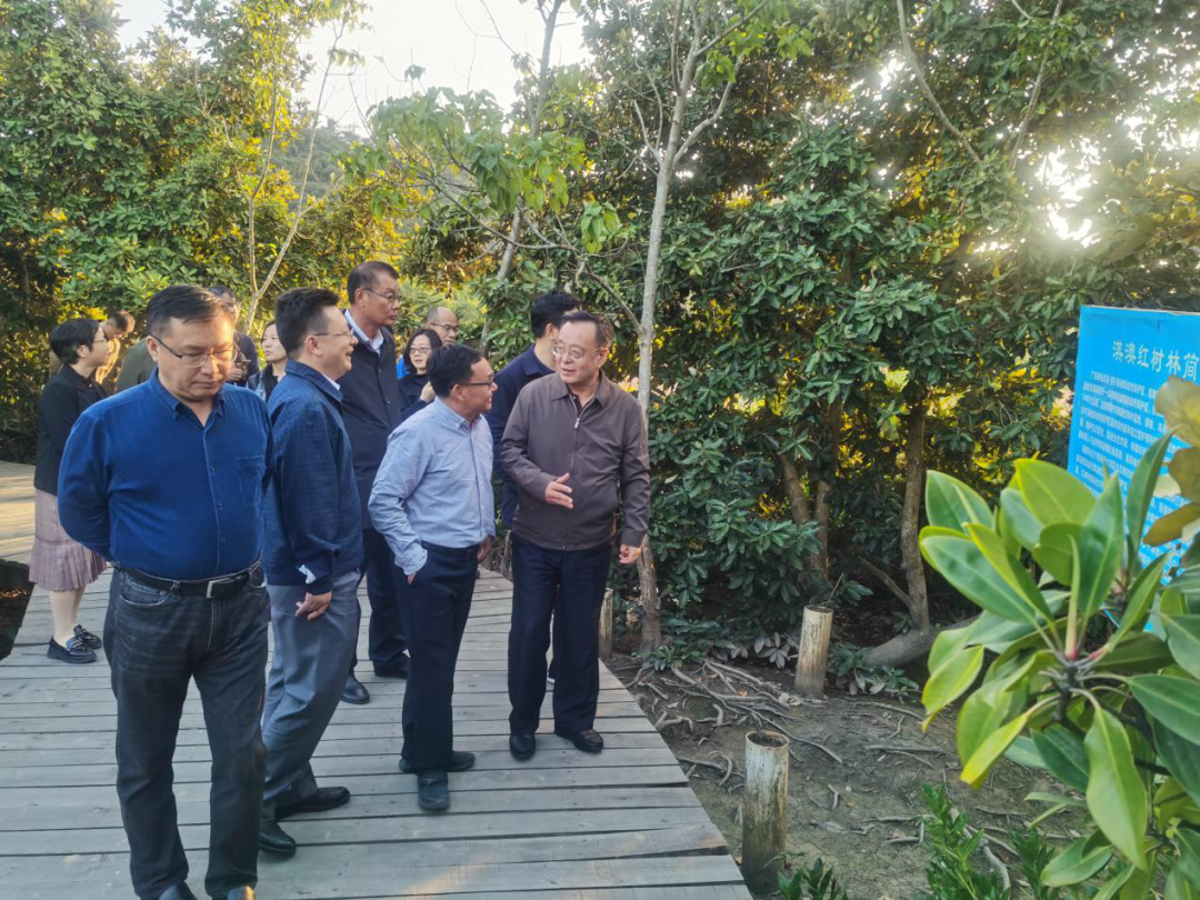 国家林业和草原局自然保护地管理司司长王志高一行赴我市调研海洋类