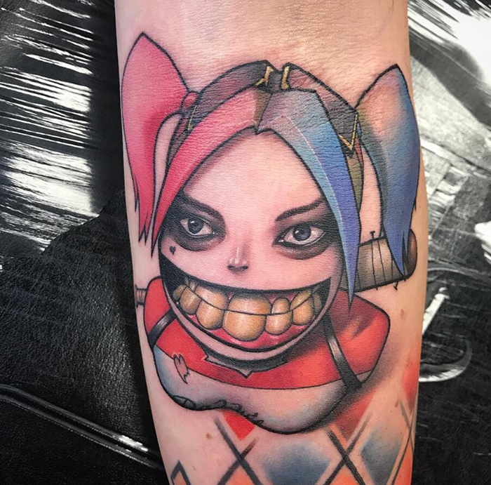 六一快乐 童心未泯可爱趣味的大黄牙 卡通纹身(二)