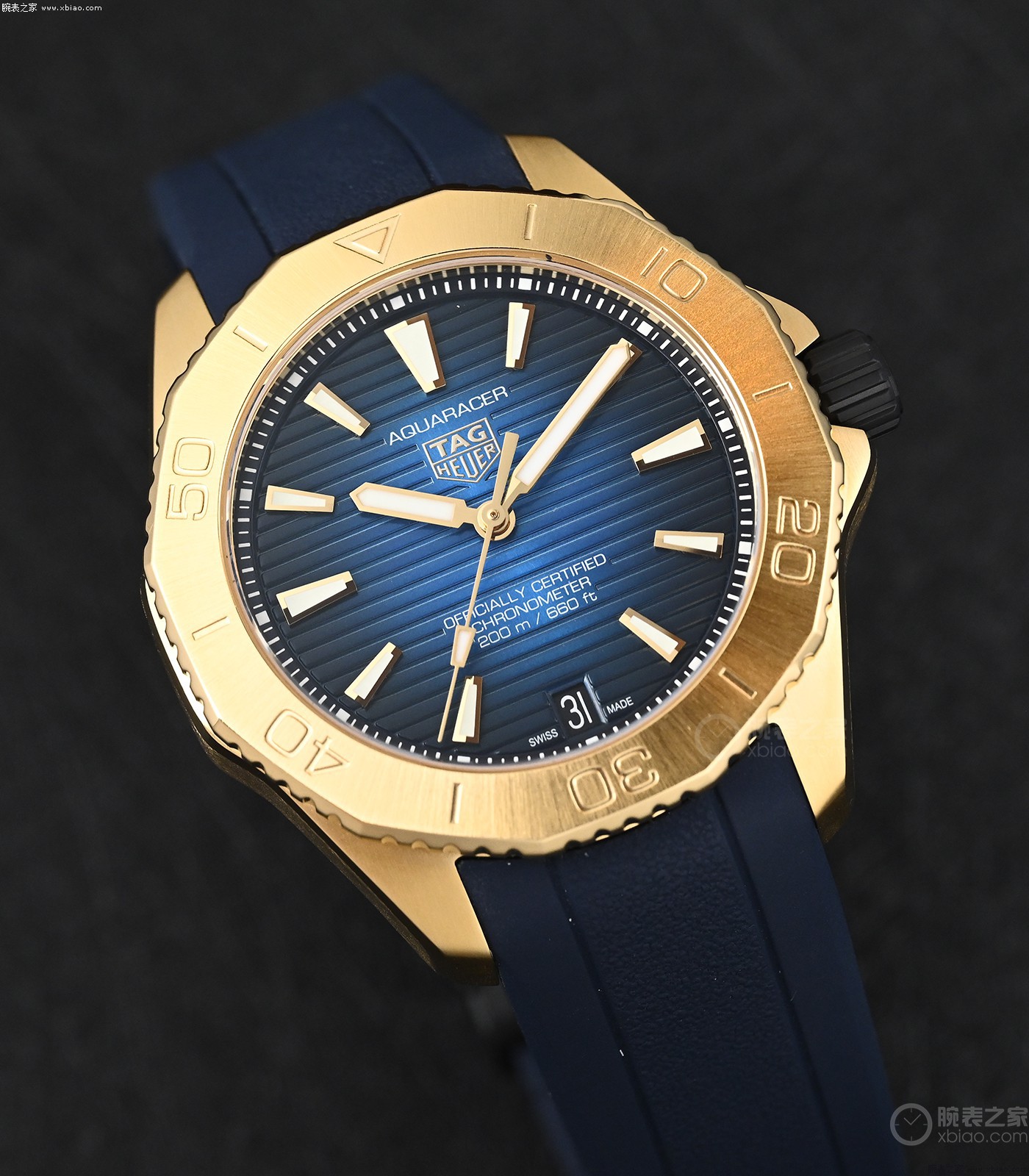 大金表谁不爱?这只泰格豪雅金表,很"壕"很"实在"