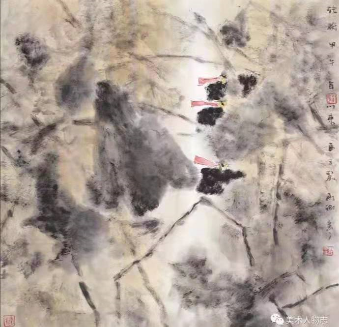 以水墨礼赞荷花——记著名书画家刘殿卿