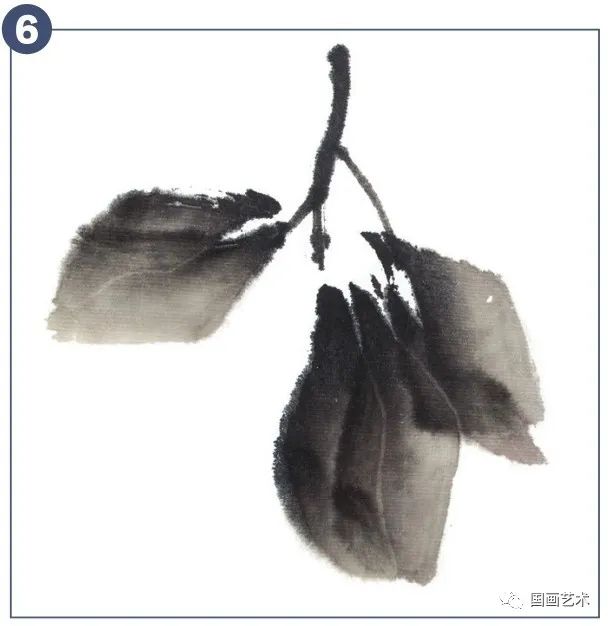 写意柿子入门画法,画出新春的事事如意!