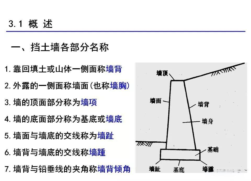 挡土墙的多样分类与重力式设计,附图示及实例照片