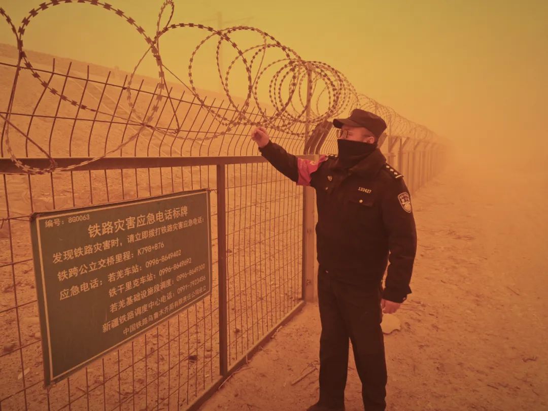 春节我在岗特强寒潮来袭他们用铁警温度守护平安