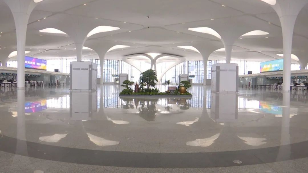 萧山机场t4航站楼开通在即,安保清场工作已完成