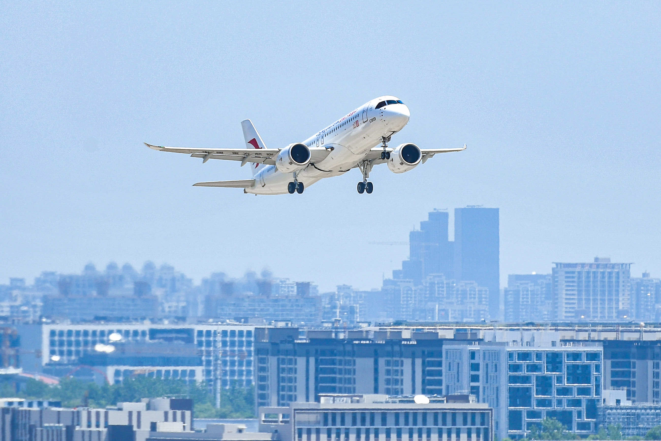 中国民用航空飞行图片