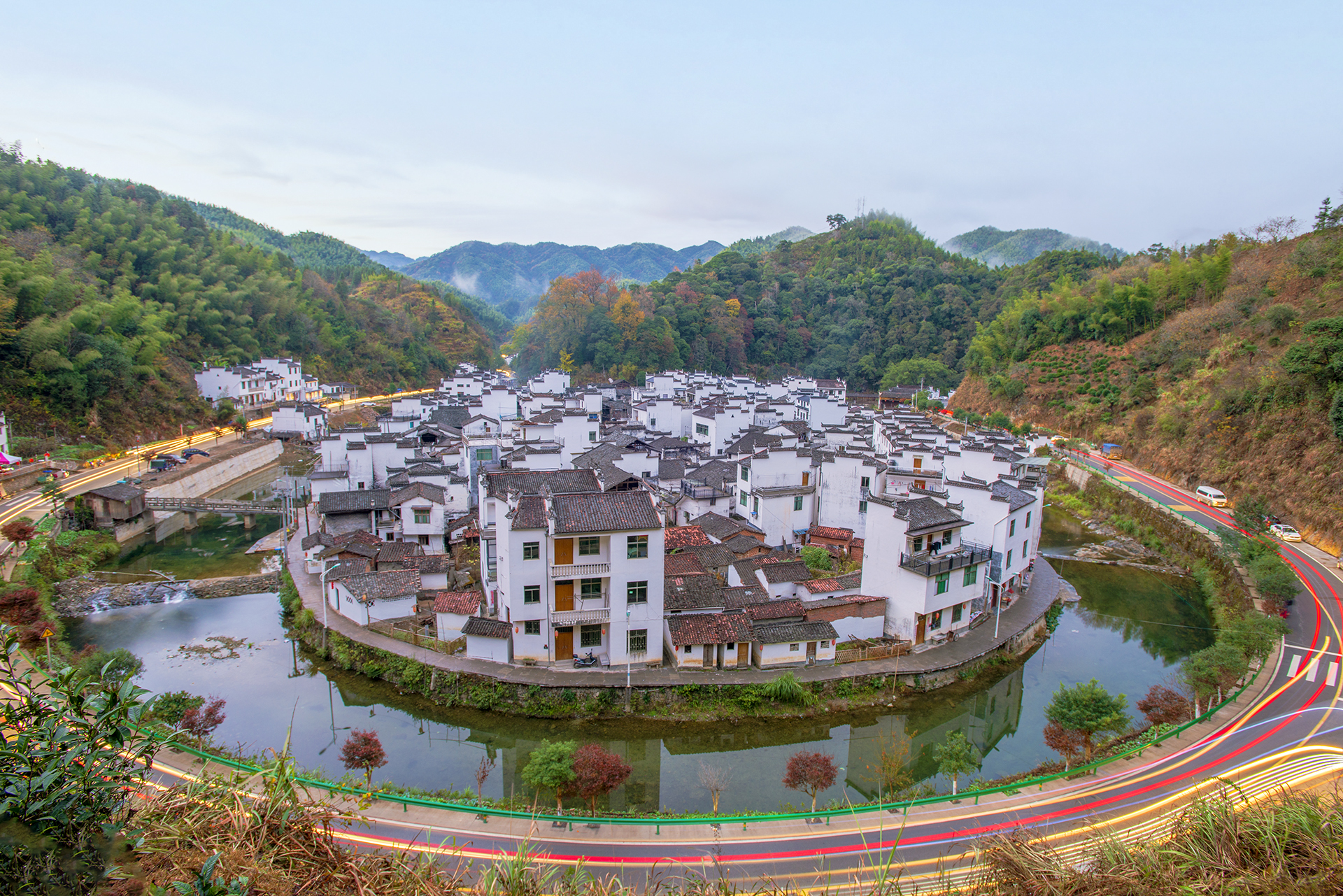 婺源菊径村 中国最圆的村庄