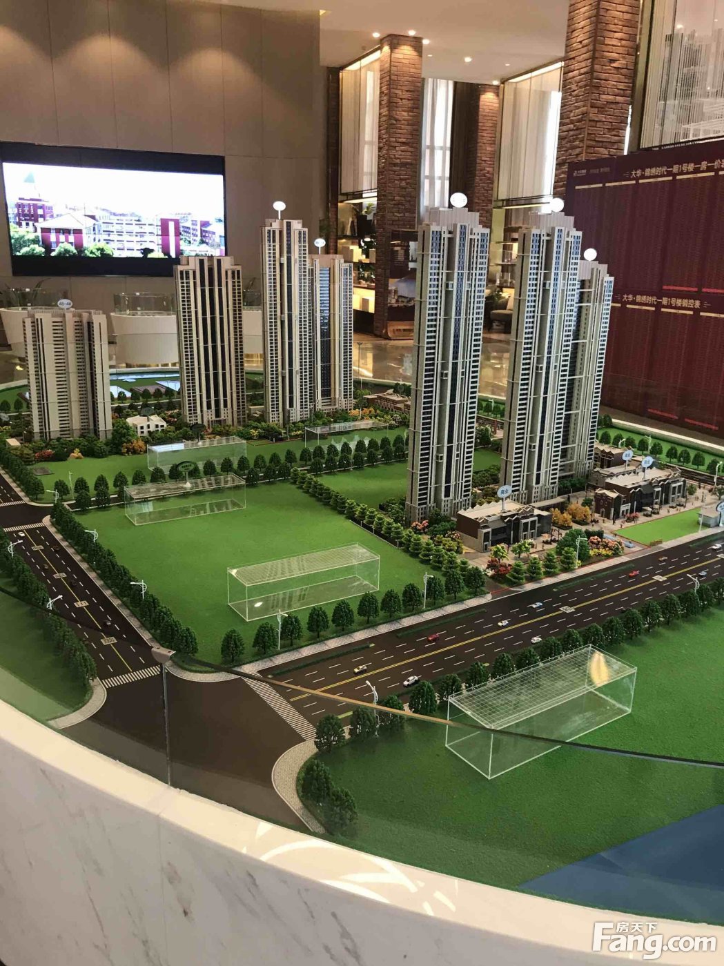 从大华锦绣时代现场发来一条项目新消息,请查看!