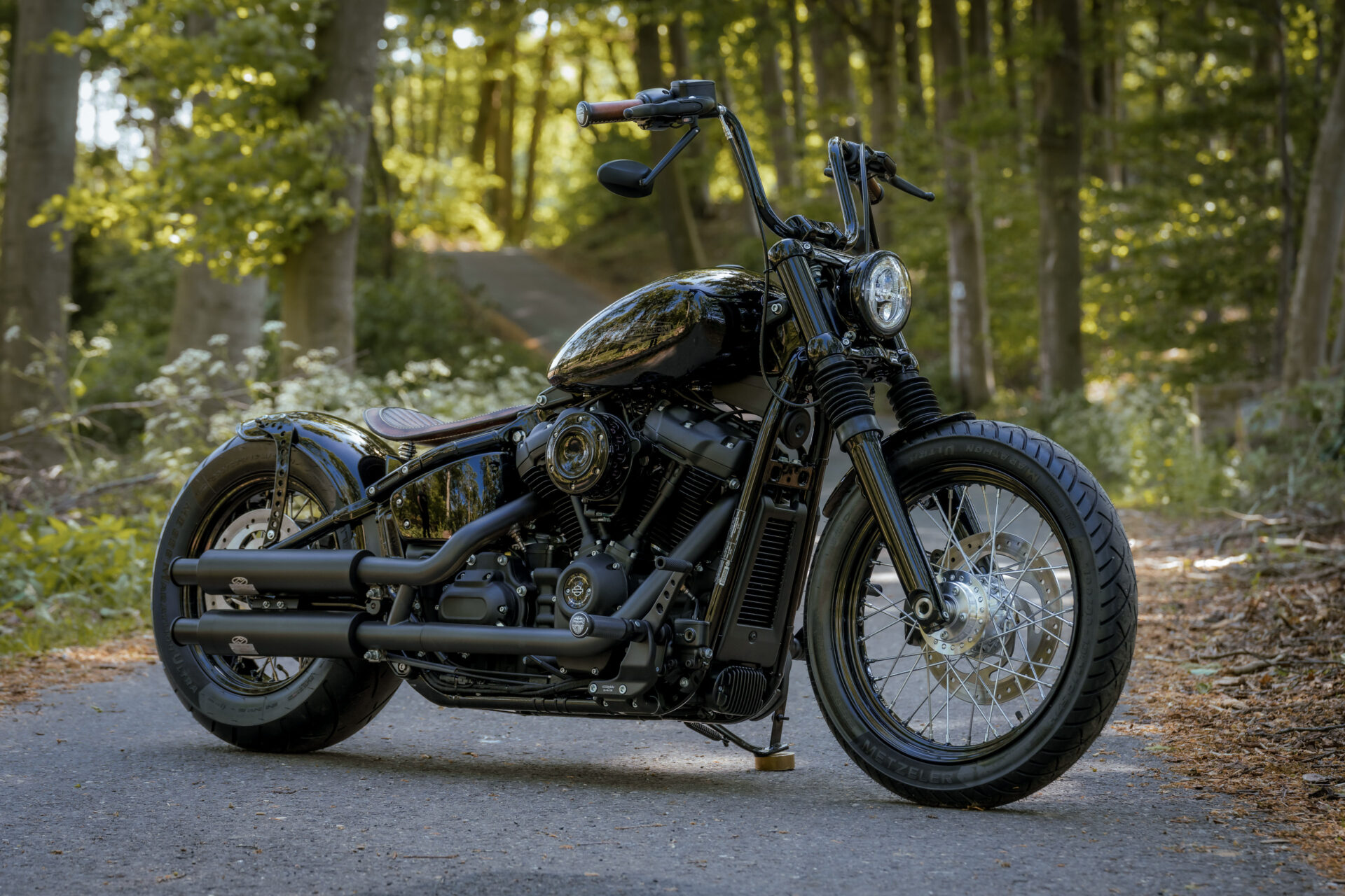 乡村骑士 哈雷软尾改装bobber风格欣赏