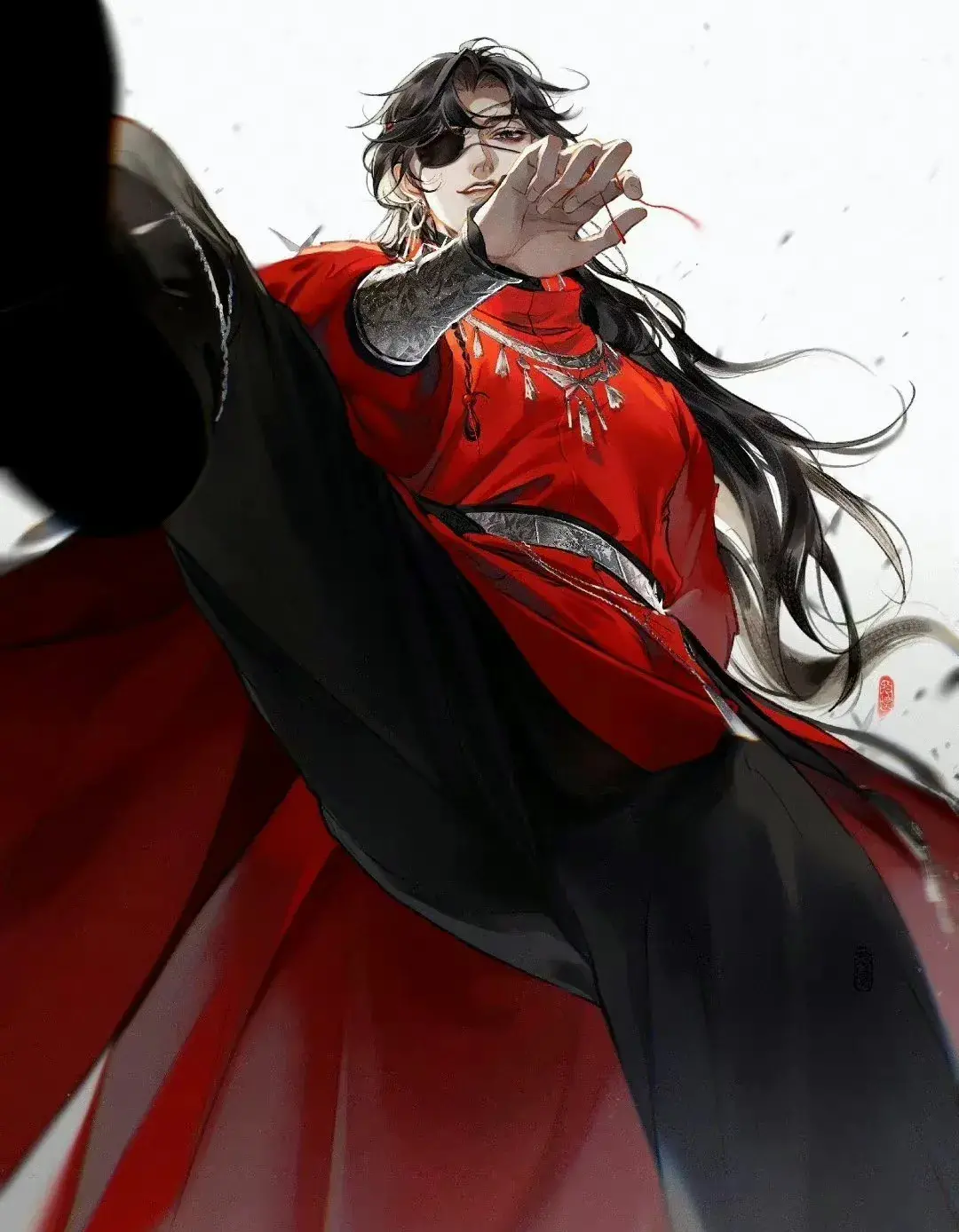 《天官赐福》壁纸,神武道惊鸿一瞥,一念桥逢魔遇仙