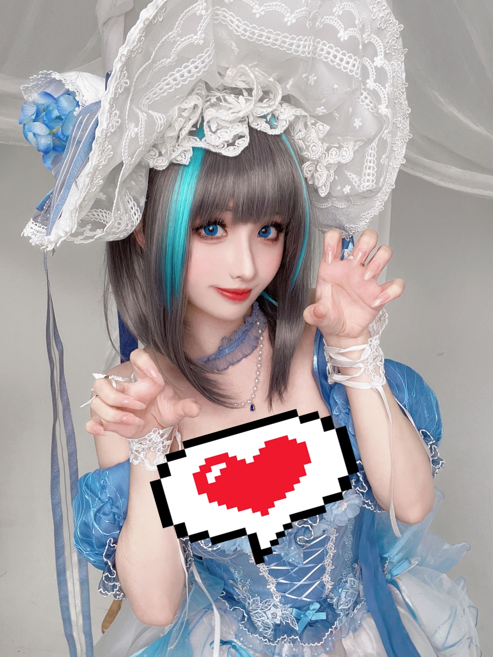 rioko凉凉子写真合集cos图片:柴郡冰雪公主