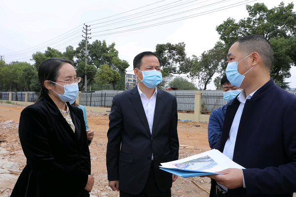 尹培国调度输变电产业重点项目建设