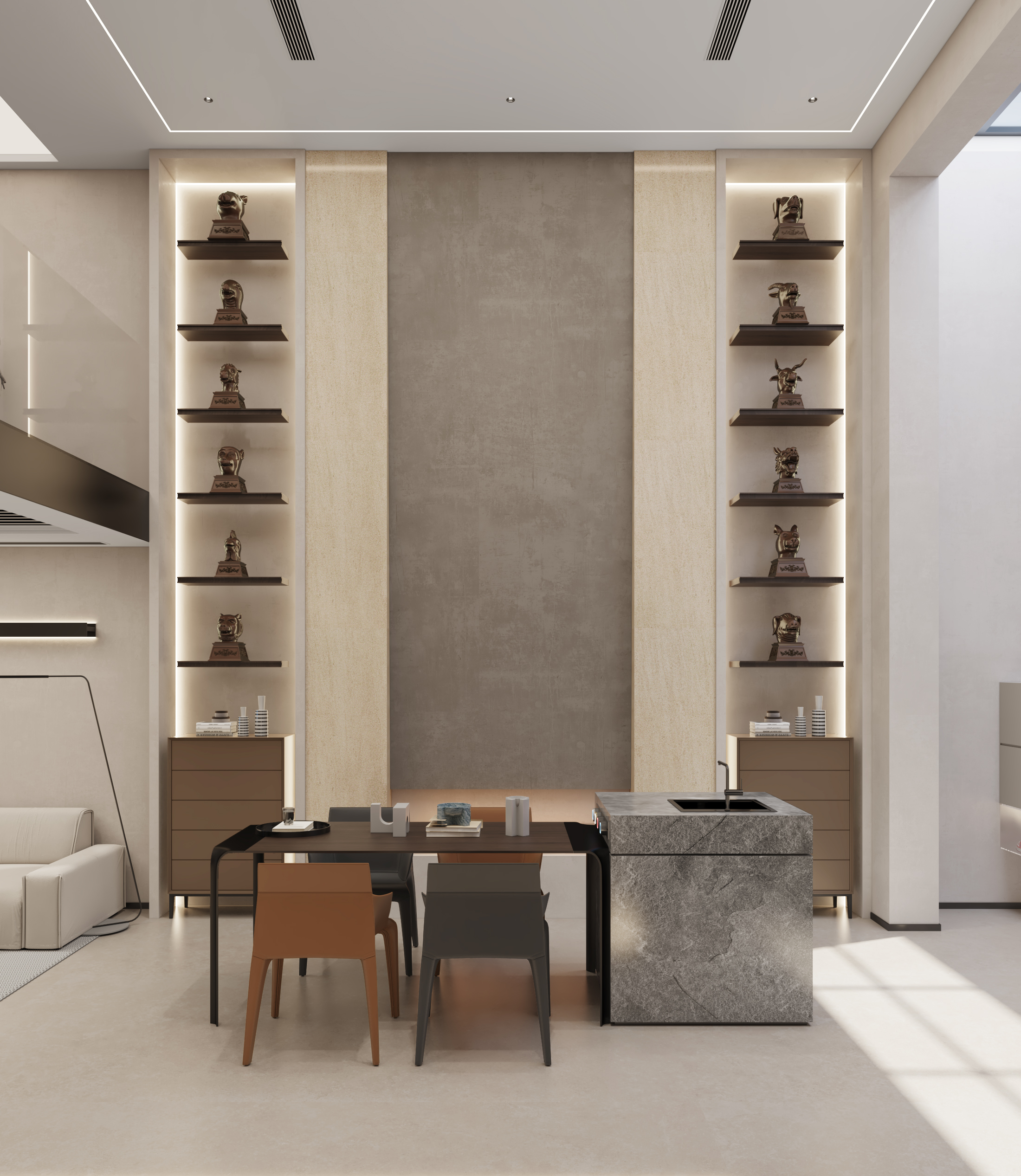 常州路劲铂樾案例分享-90后男孩的地下室装修风羡慕了