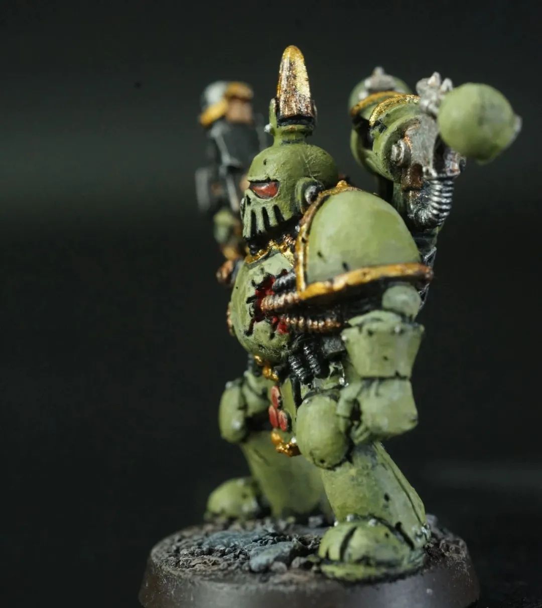 早期战锤40k混沌星际战士微缩模型回顾