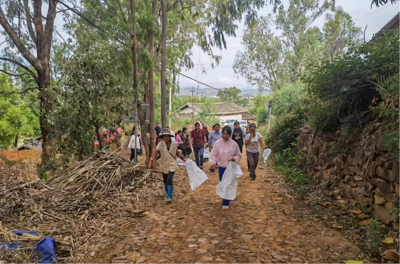 永仁县莲池乡开展2022年度山洪地质灾害防汛抢险应急演练