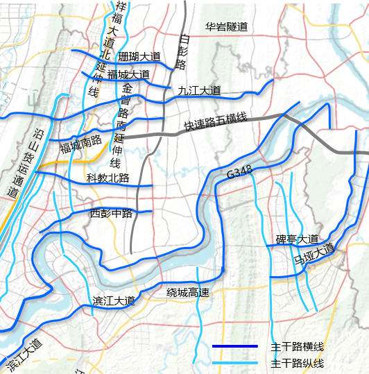 江津白沙有希望修建滨江大道对接龙华镇和江洲湾,连通支坪珞璜